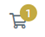 screenshot of shopping cart symbol on Camp Booking Portal