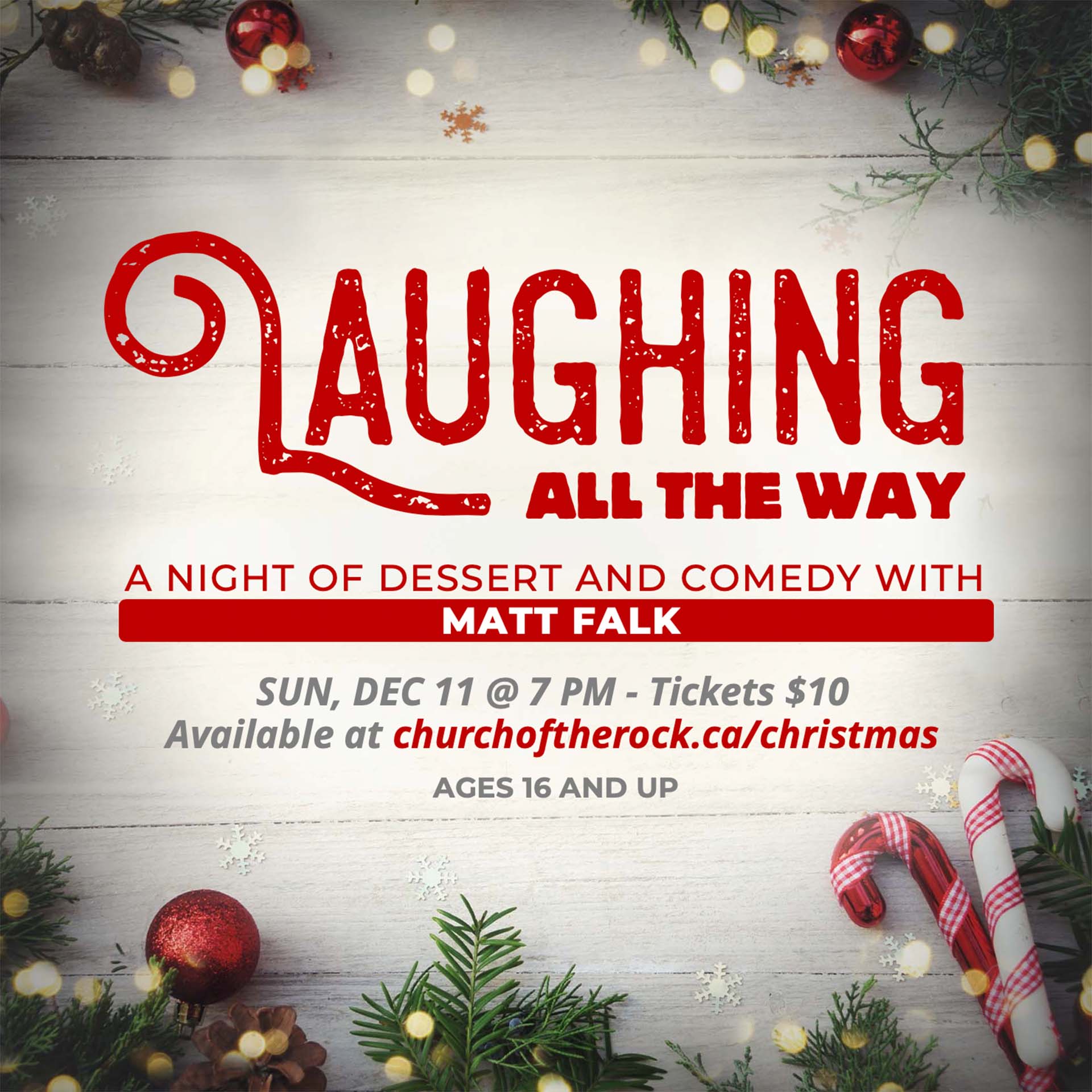 WSC – Laughing All the Way (Comedy Night) 
